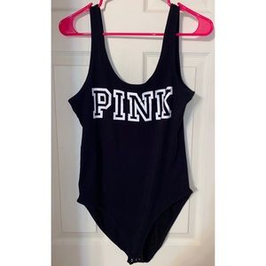 PINK Victoria’s Secret One Piece Bodysuit